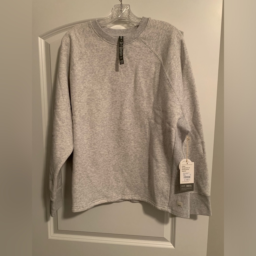 New, Vuori Restore oversized crew neck sweatshirt